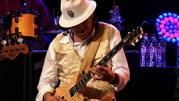 Carlos Santana history slide 0